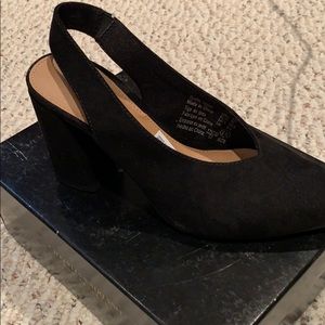 Black Palmer heel